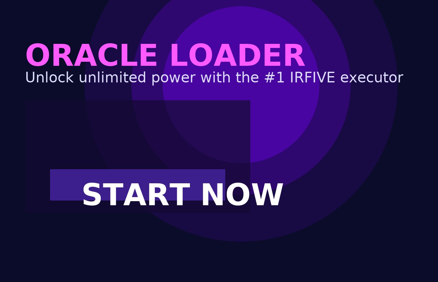 Oracle Loader Banner